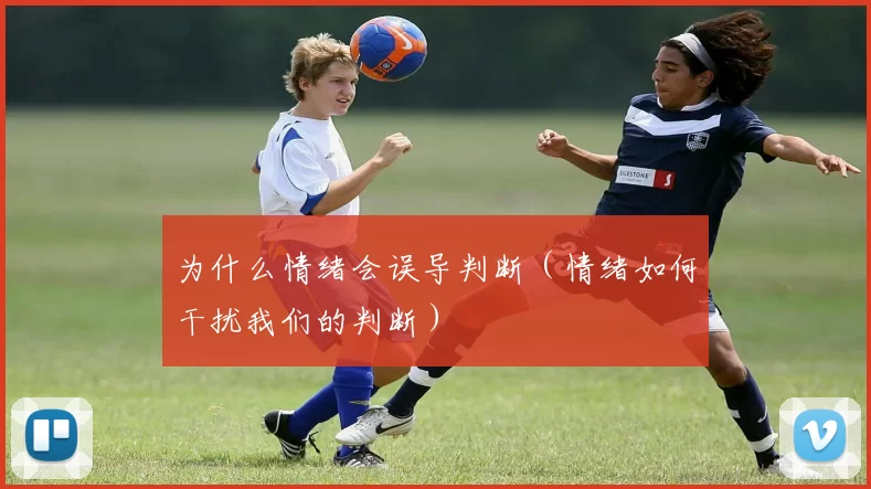 为什么情绪会误导判断（情绪如何干扰我们的判断）